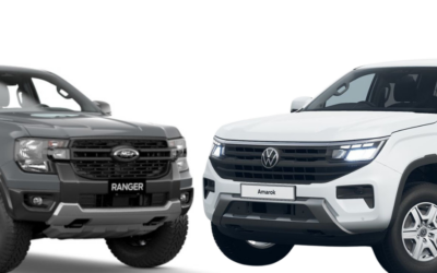 Ford Ranger and VW Amarok tow bar fitting.