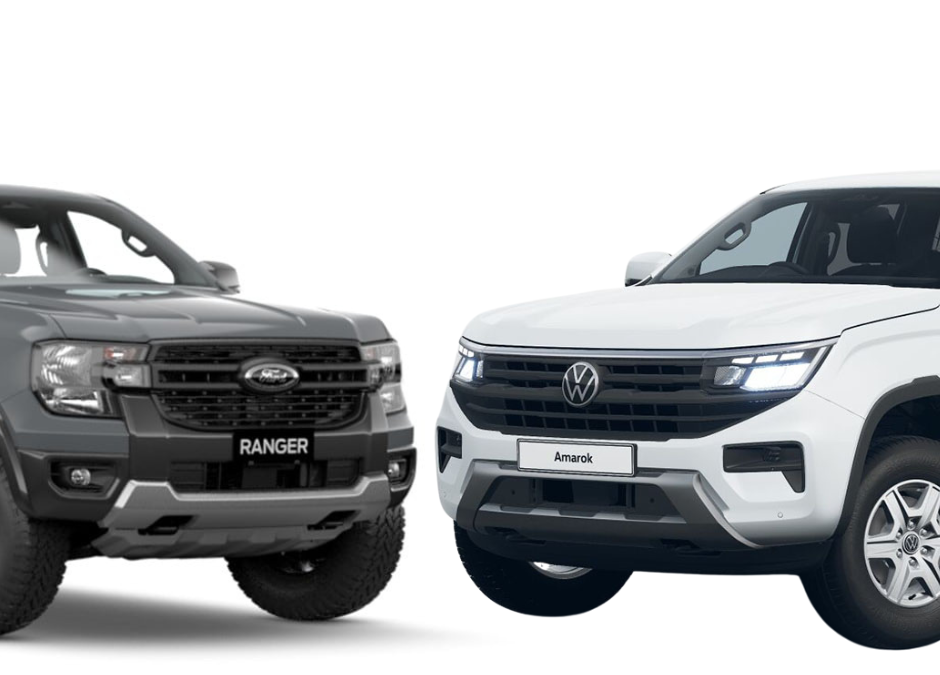 Ford Ranger and VW Amarok tow bar fitting.